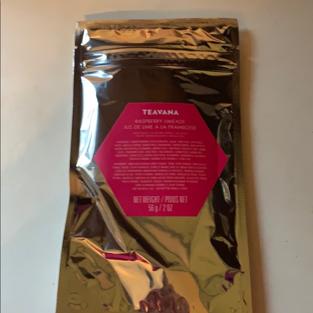 Teavana raspberry limeade 2oz